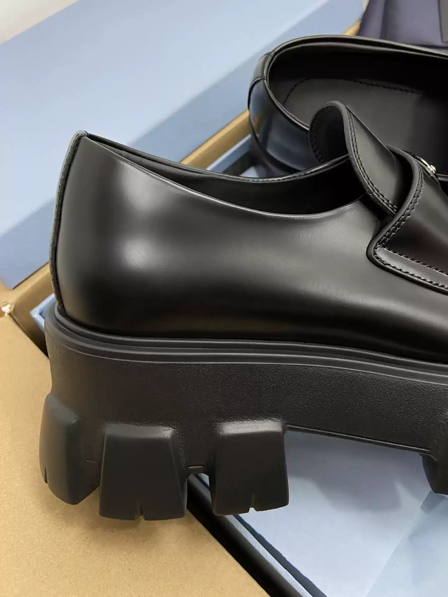 hick-soled gear loafers for women