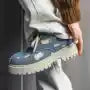 2025 Spring niche design leather shoes for men and women retro dark spiked thick-sole